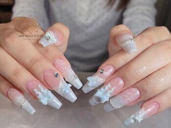 ウメネイルスタジオ(UME NAIL STUDIO)/長さだしやり放題×つけ放題