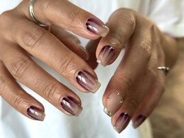 ニュアンスシンプルネイル