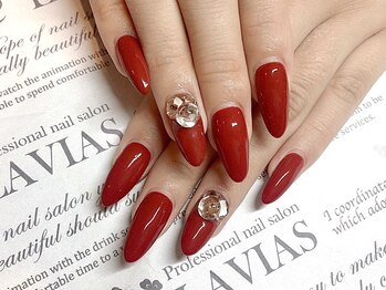 プロフェッショナル ネイルサロン ラヴィアス(LAVIAS)/【スカルプ】ワンカラーorグラデ