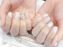 キャミ ネイル(CAMMY NAIL)/白系ニュアンスネイル