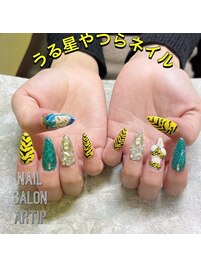 うる星やつらネイル
