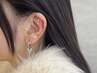 【 耳ツボジュエリー 】6個（片耳3個ずつ）¥3,300  以降1個＋￥110