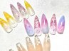 【長さだし】キラキラデザインスカルプコース【アクリル】