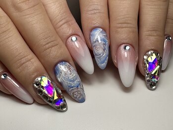 リノ(Lino)/お花ネイル