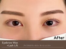 キンバリー 乃木坂店(KIMBERLY)/まつげパーマ＋アイブロウ/眉毛