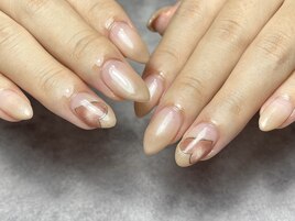 gradation heart magnet