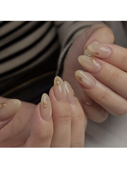 サトリネイルルーム 京橋店(Satoril nail room)の写真/理想の輝ける指先を★【natural Art(オフ込)¥6500~】高技術×センス溢れるデザインであなたも虜に♪