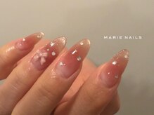 マリーネイルズ 心斎橋店(MARIE NAILS)/新規様¥9,900円 ガーリー 1122b