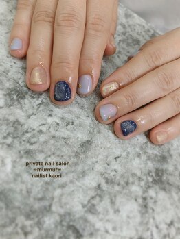 プライベート ネイルサロン マーマ(murmur)/ギャラクシーネイル