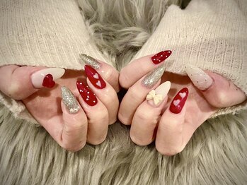 ルビーネイル 太閤通駅店(RUBY NAIL)/バレンタインのネイルデザイン