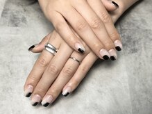 ジュリネイル(JULIE NAIL)/ぬりかけブラック