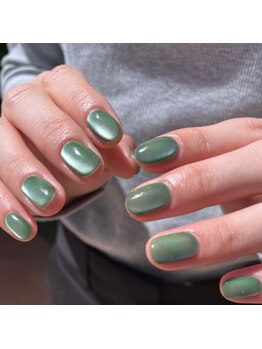 ウェイビーズ ネイル(wavy's.nail)/うるうるマグネットネイル