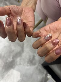 大理石風アートネイル