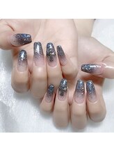 木にいる 錦糸町/ラメグラ＋2個パーツ