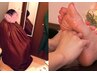 【免疫力＆代謝UP】よもぎ蒸し４０分+足つぼ４０分 ¥7880⇒ ７２００