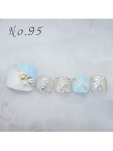 はあとねいる 大阪福島店/フットネイル：No.95