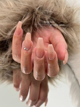 ちゅるんカラー×ストーン