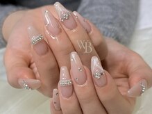 ネイルズ ウィスブランカ(Nails wisBlanca)/長さだし持ち込みネイル