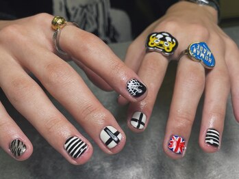 オムネイル 渋谷(HOMME NAIL)/持ち込みデザイン ¥9.000