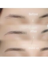 エクラン 段原店(ECLIN)/眉毛WAX脱毛
