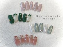 ネイルルームプラネ(nail room Prane)の雰囲気（【5月マンスリーNAIL】カジュアルからちゅるんネイルなど豊富♪）
