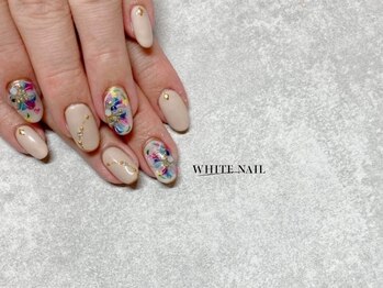 ホワイトネイル 武蔵小杉店(WHITE NAIL)/手描き/持ち込み/パラジェル
