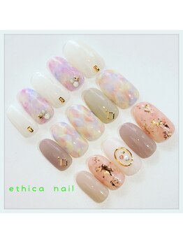 エチカネイル(ethica nail)/春ネイル