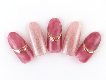 エリクサーネイル 池袋(Elixir Nail)/定額a シンプル/クーポン使用