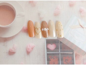 ネイルサロン&スクール ジーナ(GINA)/ふわふわハートネイル