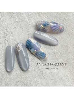 アンシャルマンネイルスタジオ(Ann charmant nail studio)/セレクトデザインコース¥6,800～