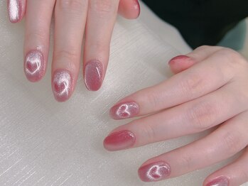 オーシャン 銀座店(OCEAN)/マグネットハートネイル