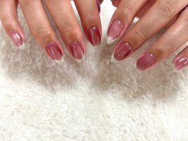 うるまぐ/ラメフレンチ/ピンク