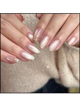 クララメイエキミュークス(CLALA Meieki μX)/大人ベージュ×ラメライン