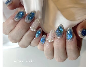 ミンズネイル(minsnail)/貝殻ネイル