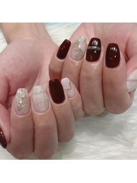 凸凹！デザインネイル