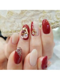 クリスマス＆お正月ネイル