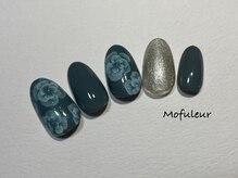 モフルール(Mofuleur)/ネイビーフラワー