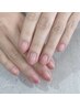 ハンドケア＋ジェルコート【グラデーション】自然な仕上がり