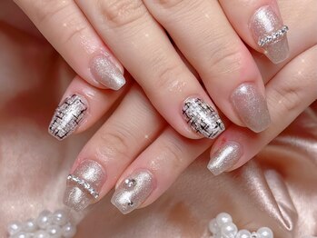 シーアンドビーネイル(C&B Nail)/ツイードデザイン【渋谷】