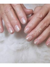 ユーズスタイル(U’style)/シャンパンゴールドラメグラ