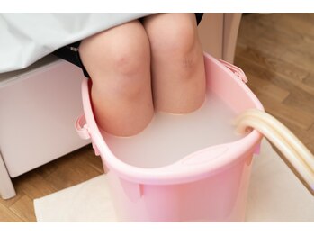 ヨサパーク アムラ(YOSA PARK Amura)/【施術の流れ】水素フットバス