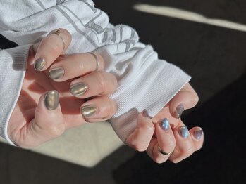 ガレージネイル(GARAGE NAIL)の写真/【桜川徒歩2分】美容室併設の落ち着いたアンティークサロン☆高技術&丁寧な施術で理想の指先に。