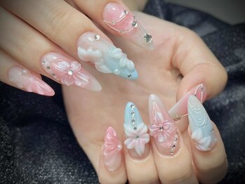 可愛いネイルです