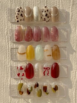 クムネイル(Qmu nail)/9月サンプルデザイン