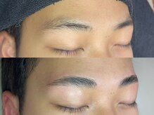 コル(col.)/MEN'S 眉パーマ＆wax脱毛