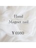【新規オフ無料】《ハンド》マグネットネイル　￥6980