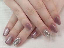 neige nail salonの雰囲気(シンプルデザインにちょっとデザインを加えてもかわいい♪)