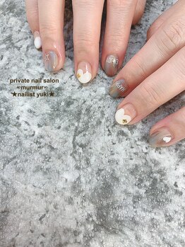 プライベート ネイルサロン マーマ(murmur)/塗りかけアートネイル