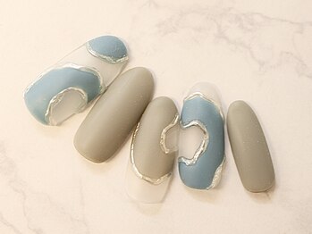 ドルチェネイル(Dolce.Nail)/ニュアンス#個性派ネイル