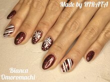 ビアンカ 沖縄おもろまち店(Bianca)/手書き！クリスマスネイル☆
